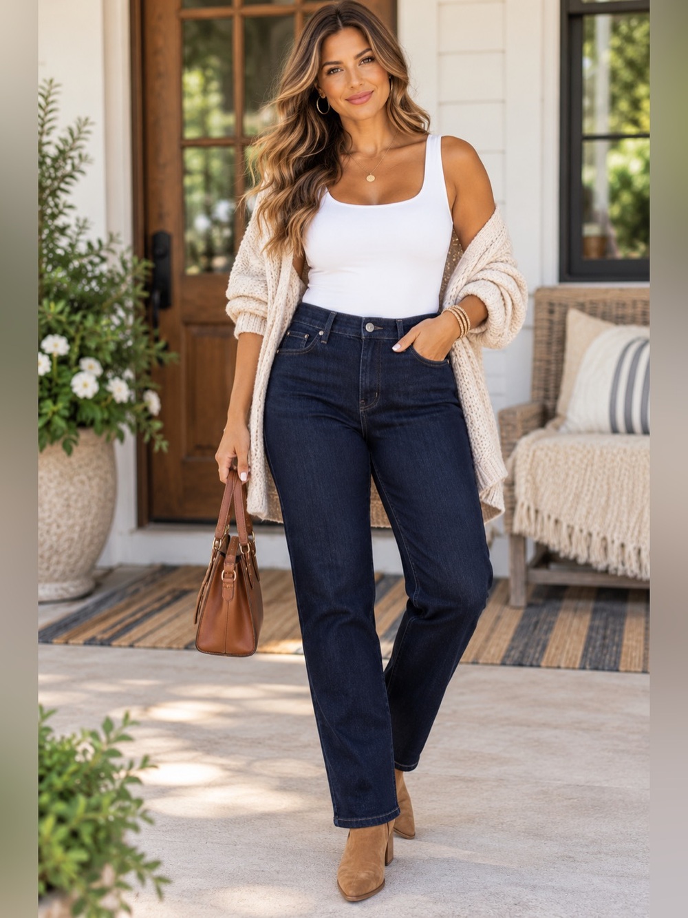 Buffalo David Bitton Alyssa High-Rise Straight Leg Jeans Size 10 / 30 #153